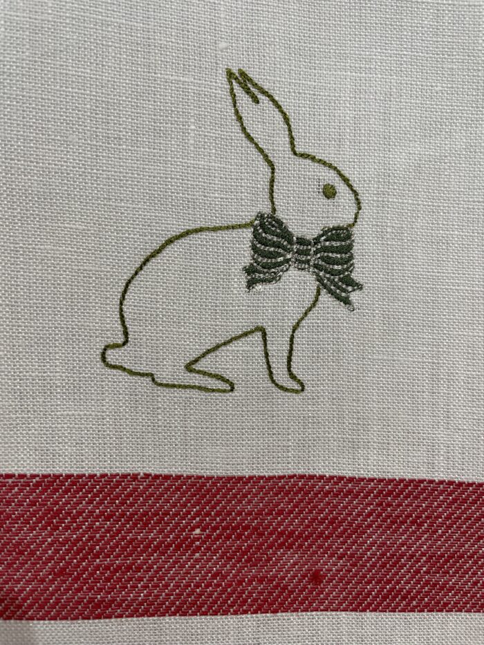 Geschirrtuch Hase – Bild 2